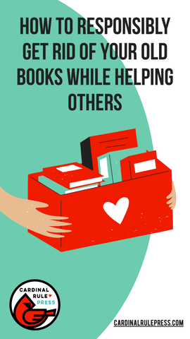 How to responsibly get rid of your old books while helping others