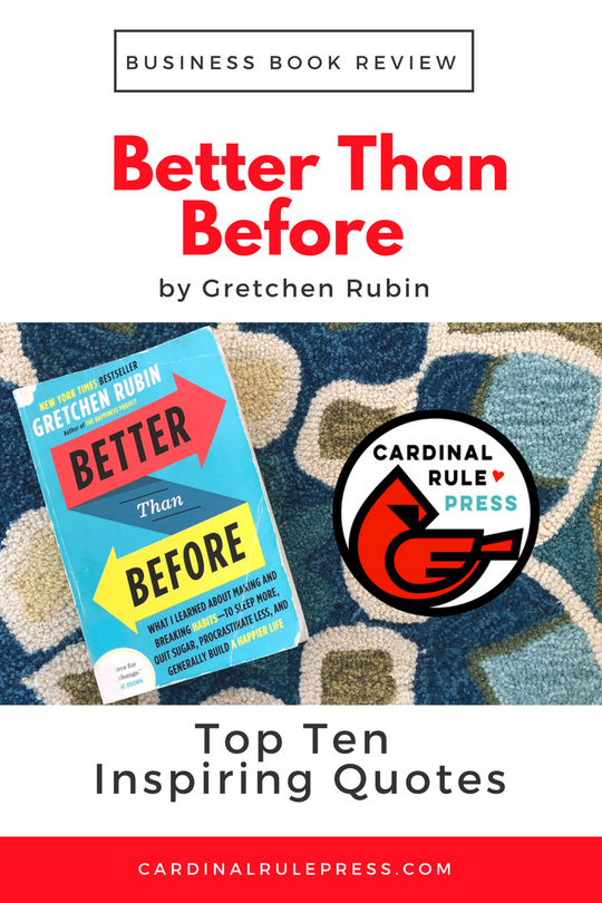 Business Book Review-Better Than Before