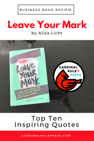 Business Book Review: Leave Your Mark