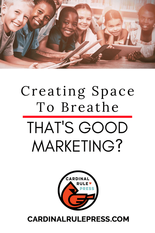 Creating Space to Breathe… Thats Good Marketing? We’re offering some tricks our marketing experts have discovered that allow for some “creative space” to breathe and dream. #GoodMarketing #CreativeSpace