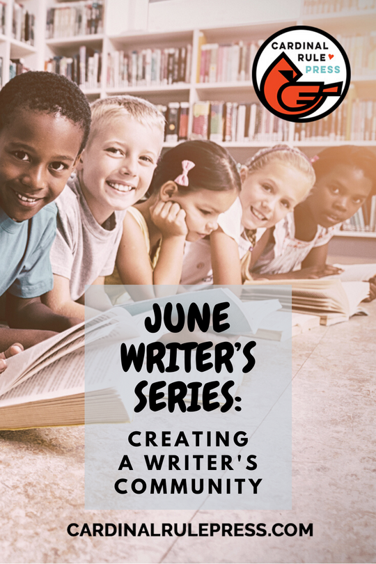 June Writers Series Creating a Writers Community June2020