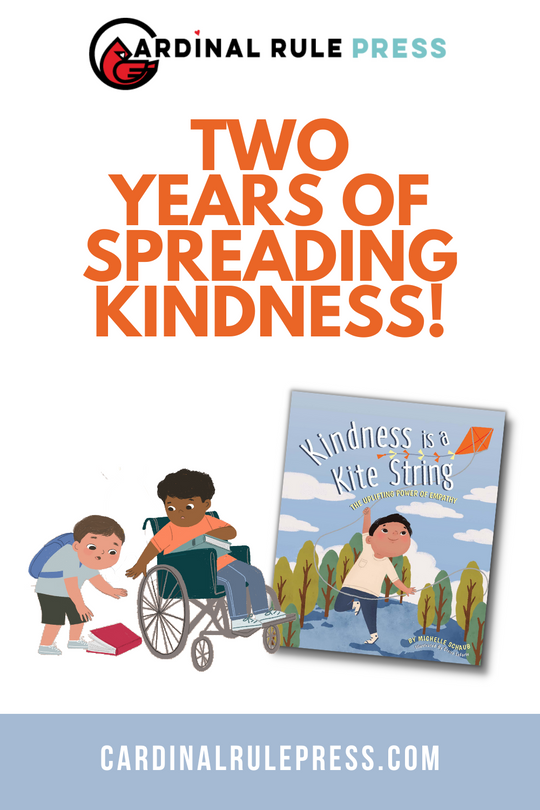 Two Years of Spreading Kindness with Kindness is a Kite String
