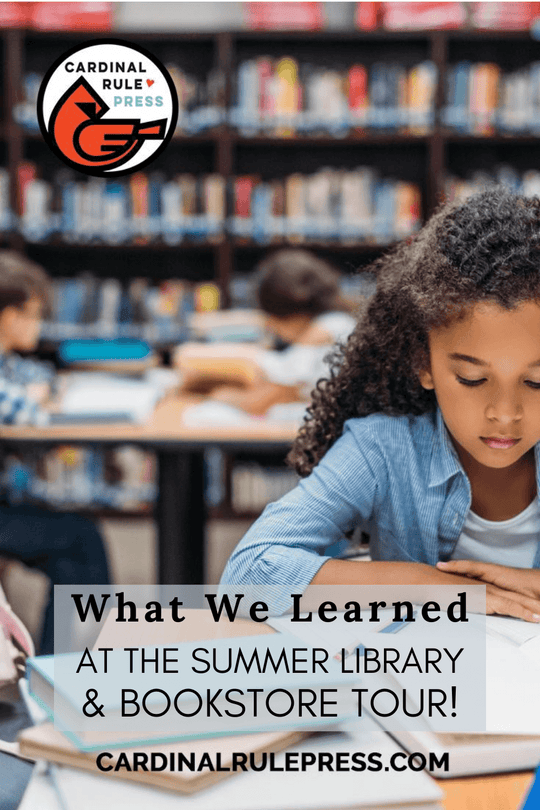 What We Learned At The Summer Library Bookstore Tour- We’ve gathered some of our favorite BEST PRACTICES from our tours to bring you their BEST IDEAS, RESOURCES & PROGRAMS! #SummerLibrary #BookstoreTour #MarketingIdeas #Librarians