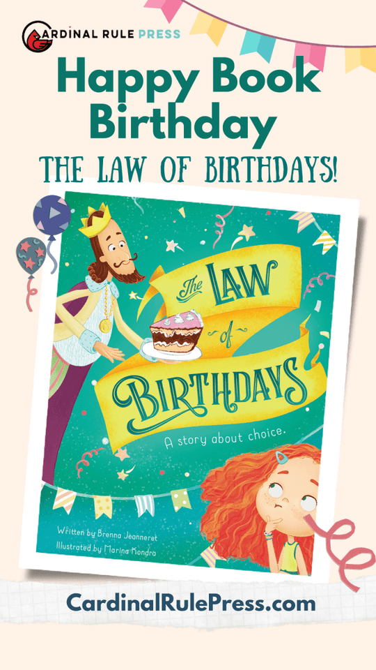 Happy Book Birthday, The Law of Birthdays! - Cardinal Rule Press