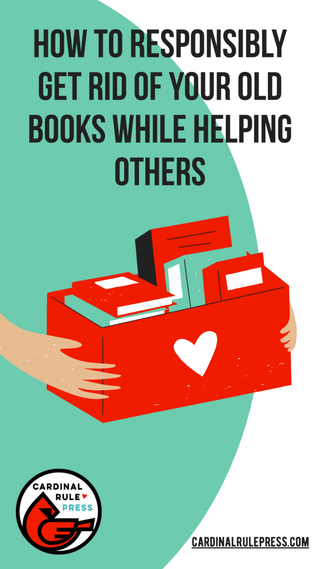 How to responsibly get rid of your old books while helping others