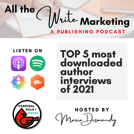 TOP 5 Most Downloaded Author Interviews Of 2021 - Cardinal Rule Press