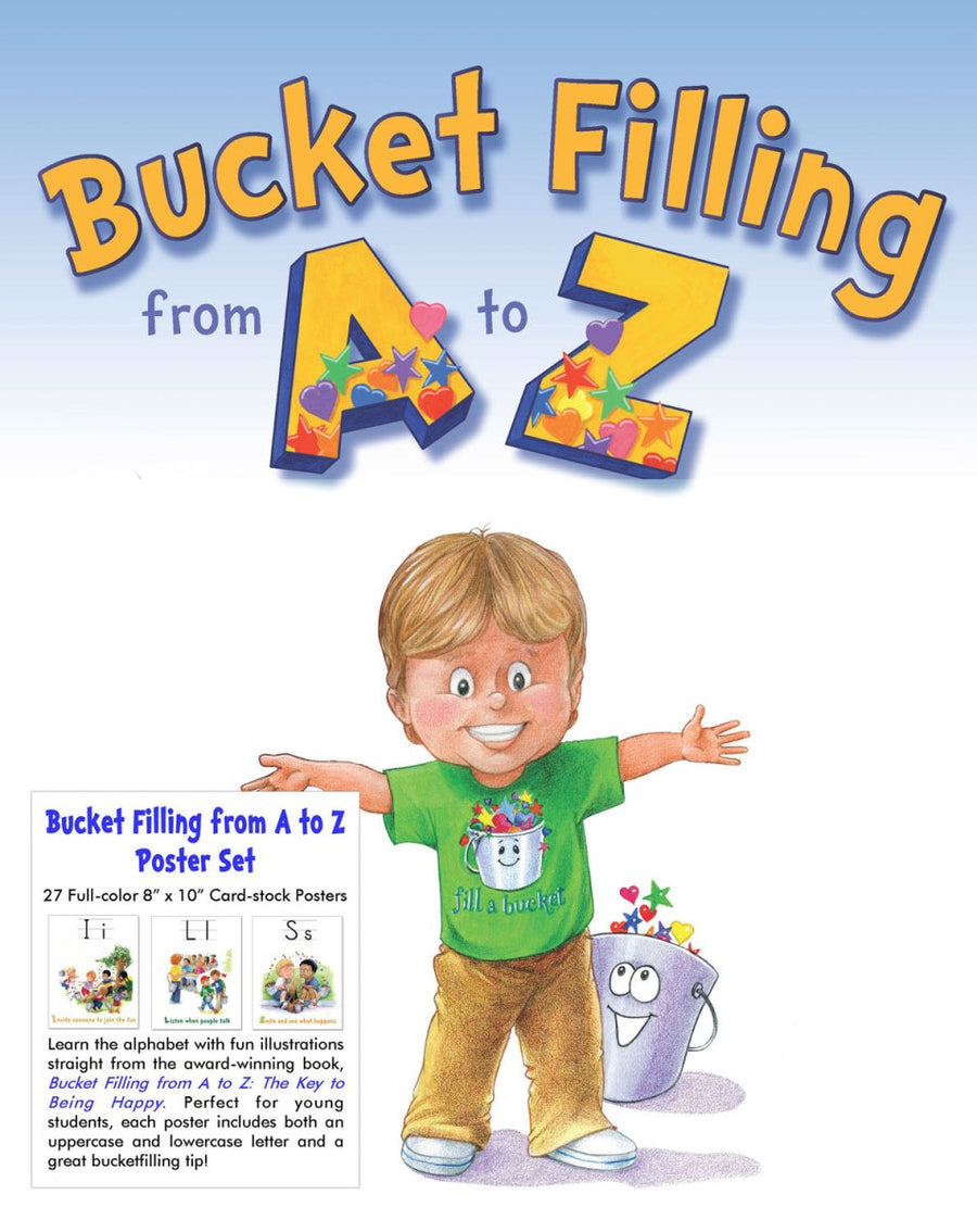 Bucket Filling from A to Z Poster Set | Cardinal Rule Press