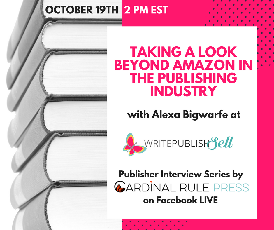 Publisher Interview Series-Taking A Look Beyond Amazon In The Publishing Industry - mariadismondy.com