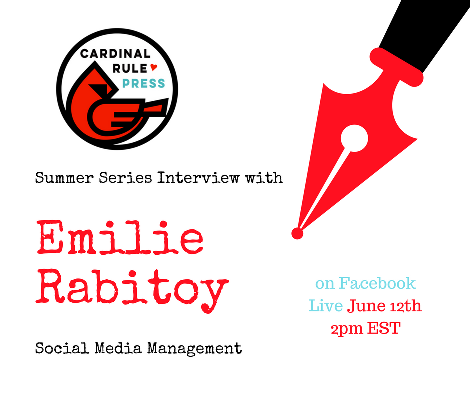 Summer Interview Series-DIY Social Media Management - cardinalrulepress.com