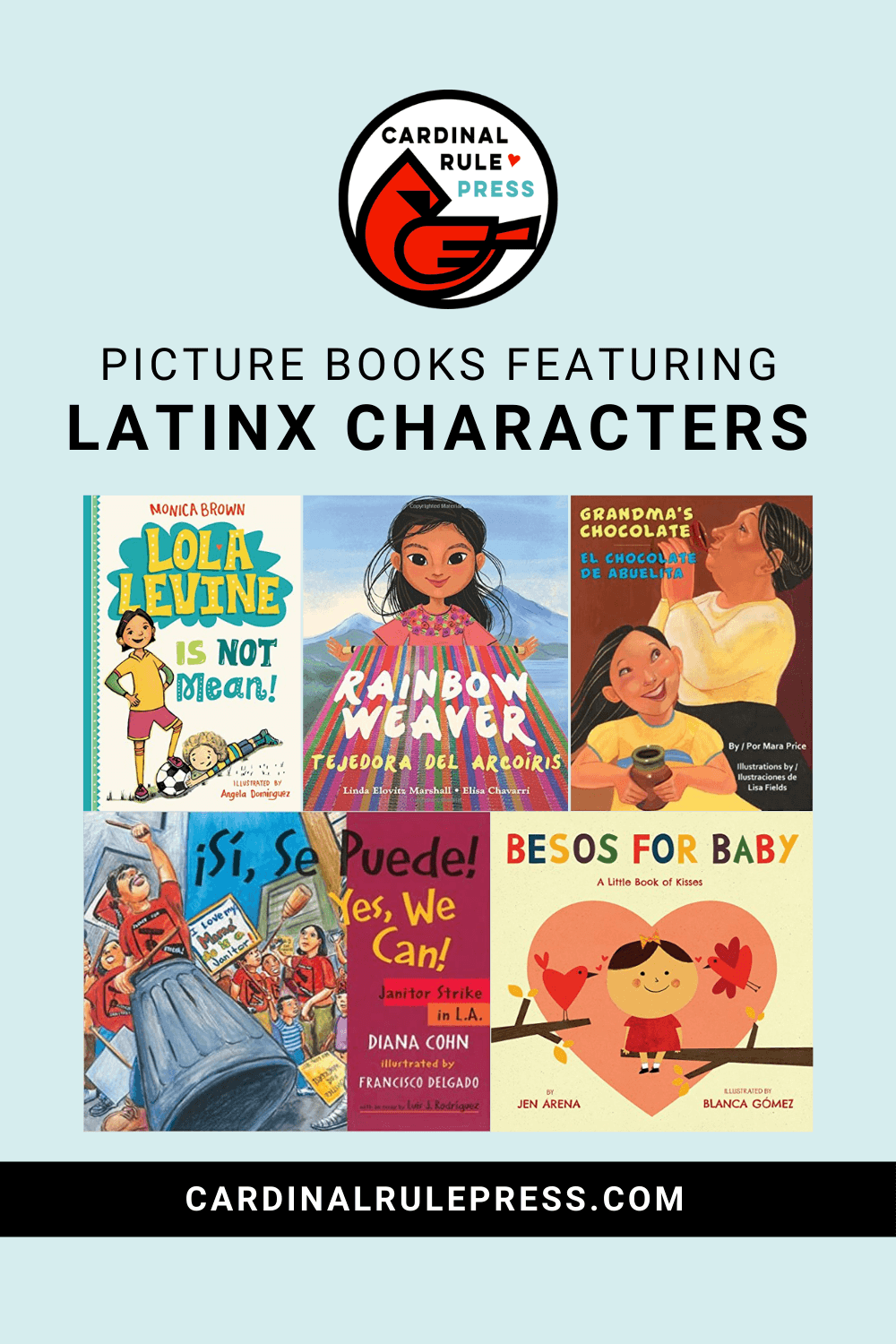 Picture Books Featuring LatinX Characters. We are celebrating National Hispanic Heritage Month by looking at some of our favorite picture books featuring LatinX characters! #LatinX #PictureBooks #ChildrensBook #NationalHeritage