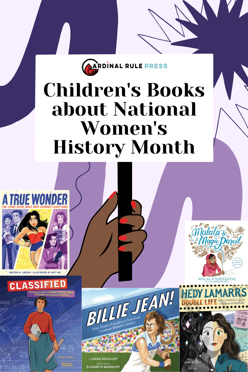 Childrens Books about National Womens History Month. Whether your child wants to be an athlete or astronaut, check out these picture books showcasing trail-blazing women role models! #ChildrensBooks #NationalWomensHistoryMonth #PictureBooks